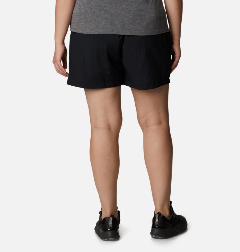 Women's Columbia Summerdry Cargo Shorts Black | Plus Size CA-I30LC